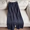 Nuevo estilo 2026, elegantes y casuales, pantalones de pierna ancha, corte curvo, pantalones de trabajo, pantalones largos estilo boyfriend para mujer, venta al por mayor H09DK78005