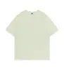 Camiseta de Algodón Puro con Cuello Redondo de Moda para Grupo de Ropa Infantil, Manga Media, Estilo Holgado en los Hombros, Camiseta para Estampar Imagen DIY