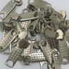 Vendas diretas da fábrica bolo de liga de zinco 5 bolsas brancas bolsas mosquiteiros produtos ao ar livre cabeça de zíper de nylon