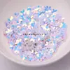 Lentejuelas Doradas Brillantes de 10 mm para Coser a Mano DIY Lentejuelas con Cuentas de Flores 3D Materiales de Decoración para Ropa Encaje Sombrero Vestido de Boda