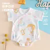 Promoção Especial de Espaço para Fãs Roupas de Bebê para o Verão: Macacão Body, Macacão Triângulo de Gaze Respirável Classe A