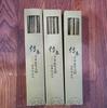 Palillos de Madera para Alitas de Pollo para Uso Doméstico, 5 Pares o 10 Pares en Caja de Regalo, Cabeza Redonda, Chapados en Oro, Palosanto, Secuoya, Artesanías de Regalo