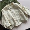 Abrigo para Niños Otoño Nuevo Bebé Infantil Coreano Holgado Casual Abrigo para Mujer Tallas Pequeñas y Medianas Infantil Cremallera Mangas Murciélago Camisa Moderna