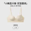 Sujetador push-up sin costuras para mujeres con poco busto, realza y sostiene los senos laterales, previene la flacidez, mejora la apariencia, soporte sin varillas, conjunto de sujetador cómodo