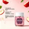 Las gomitas revitalizantes de vinagre de manzana ayudan a mantener una postura corporal cómoda y ligera, complementan nutrientes y asisten en el control de peso.