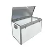 Caja de Herramientas de Acero Inoxidable Transfronteriza, Caja de Almacenamiento de Ferretería Engrosada, Caja Rectangular, Caja de Almacenamiento Exterior Montada en Camión
