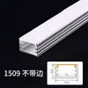 Lâmpada linear LED teto sala de estar canteiro de obras liga de alumínio lampada linear embutida oculta canaleta de alumínio lâmpada de linha