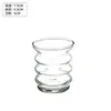 Copo de Vidro Transparente para Vela Atacado Loja Artesanal DIY Copo para Vela de Aromaterapia Copo Vazio Suporte para Vela Copo Recipiente para Vela