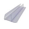 Venta al por mayor en stock supermercado transparente muebles madera laminado estante de vidrio tarjeta de precio etiqueta precio tipo barra 25mm barra de precio