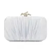 Bolso de Noche Plegable Popular de Lujo Ligero Transfronterizo Bolso Personalizado de Mujer para Amazon Bolso de Maquillaje Bolso de Mano para Vestido