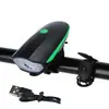 7588 Luz de Bocina Multifuncional para Bicicleta, Faro para Bicicleta Infantil, Bicicleta de Montaña, Bicicleta de Carretera, Luz para Ciclismo, Equipo de Ciclismo