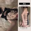 Lingerie Sexy de Lin Lin Ting, Camisola sem Costas, Tentação para Seios Pequenos, Uniforme com Abertura na Virilha, Vestido Apaixonado para Não Tirar 2048