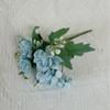 Flores artificiales, flores falsas, pequeños manojos, flores de comercio exterior para bodas, decoración del hogar, accesorios de fotografía, flores de pared para carretera.