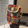Bolsa Pequena Xadrez da Moda Tendência deste Ano para Mulheres 2026 Novo Estilo Elegante Simples Bolsa de Ombro Bolsa Transversal para Celular de Celebridade da Internet