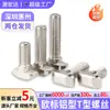 Accesorios para Perfiles de Aluminio Estándar Europeo Tornillos en T de Acero Inoxidable Niquelado Pernos en T Tornillos Tipo 20/30/40/45 Estándar Nacional