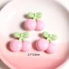 Color Sólido Dibujos Animados Fruta DIY Accesorios de Joyería de Resina Pegamento Crema Material para Carcasa de Teléfono Móvil Llavero Cuerda para el Cabello Sticker para Vaso de Agua
