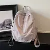 Tecido de Nylon Impermeável Ultraleve Mochila de Grande Capacidade para Viagem ao Ar Livre Montanhismo Mochila para o Dia a Dia Pequena Mochila de Viagem Feminina