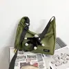 Bolsa Transversal Estilo Coreano 2025 Versátil Moda Bolsa Mensageiro Simples Bolsa de Ombro Lona Casual Bolsa Transversal para Homens