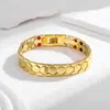 Pulsera Magnética Hexagonal con Forma de Corazón de Europa y América de Venta Caliente Cuatro en Uno Estilo Básico Pulsera Desmontable Mayoreo