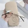 Montura Ovalada Marrón Moderna Ultraligera Moda Lente Transparente Montura de Gafas Unisex 00350