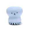 Cepillo Facial de Pulpo Pequeño de Silicona Forma Linda Cepillo Limpiador Facial de Medusa Limpieza Profunda Masaje Cepillo Facial de Silicona con Cerdas Suaves