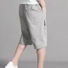 Colección de Verano 26 Años de Shorts de Algodón para Hombre de Mediana Edad, Delgados Casuales de Playa Sueltos Talla Grande de Longitud Media para Papá, Venta al por Mayor Disponible