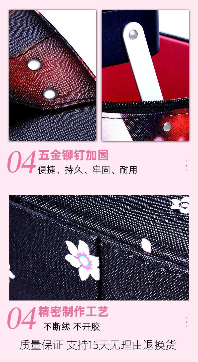 商品详情图_新款超火网红大容量化妆品收纳盒箱学生桌面化妆包收