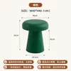Taburete redondo de maquillaje para tocador en casa, taburete tipo hongo para dormitorio de niñas, sofá para cambiarse los zapatos, taburete de manicura