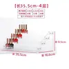 Expositor de esmalte suporte de exibição caixa de armazenamento de esmalte em gel caixa de expositor de armazenamento multicamadas acrílico para salão de nail art