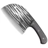 Cuchillo de Cocina Forjado para el Hogar Cuchillo para Cabeza de Pescado Cocina Afilado Cuchillo para Cortar Carne Cuchillo de Chef Cuchillo para Filetear Acero Inoxidable