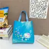 Nova Bolsa Bonita Retrato de Família do Gato Kt Grande Capacidade Estudante Deslocamento Viagem Versátil Alta Qualidade Bolsa de Pano Venda por Atacado