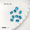 Joias Diamante para Nail Art Coloridas de Fundo Pontiagudo Octagonal Grandes, Médias e Pequenas Cubo de Açúcar Mahjong Diamante Super Brilhante para Nail Art Joias de Diamante para Unhas Atacado