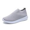 Zapatos casuales de tejido de mosca de moda transfronterizos de gran tamaño, zapatos de mujer 2023, nuevos zapatos deportivos transpirables para correr, zapatos de calcetines bajos