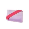 Esponja de polvos sueltos triangular con forma de diamante, esponja para polvos fijadores, esponja de terciopelo corta, esponja de fibra para polvos secos, esponja de terciopelo para maquillaje