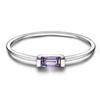 Anillo de Plata de Ley 925 de Venta Caliente Transfronterizo para Mujer Diseño Nicho Versátil Anillo con Sentido de Alta Gama Joyería de Moda Simple Personalizada