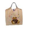Nuevo Llegada Oso de Lentejuelas Estilo Japonés Cadena de Bolas Bolsa de Compras Bordada Pequeña Combinable Portátil Gran Capacidad Moderna Bolsa Cruzada