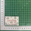 Etiqueta Tejida Rosa Linda como Etiqueta de Cuello Diseño Accesorios de Moda para DIY Accesorios para Ropa