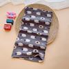 Bufanda de algodón con cuello para bebé, de una sola capa, cálida y variable, con estampado de dibujos animados para otoño e invierno, para niños y niñas.