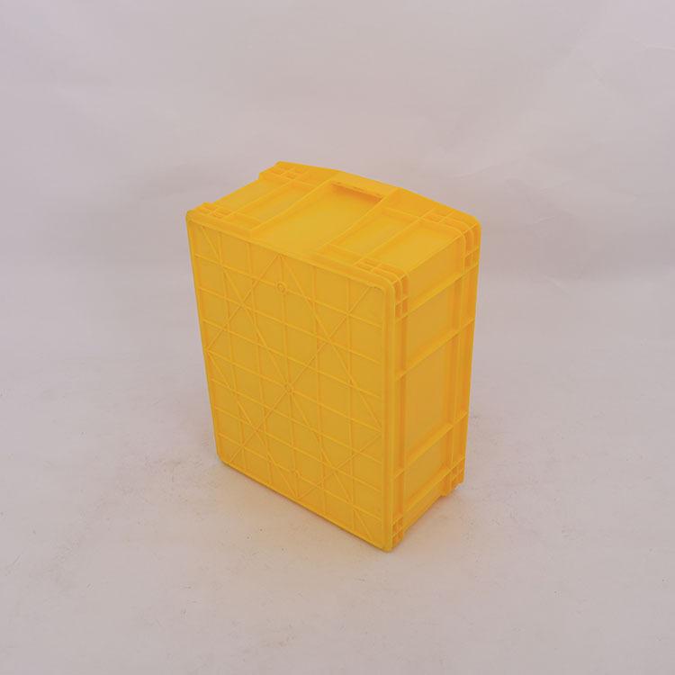 塑料中号黄色塑料周转箱 型号500-220黄色周转