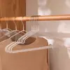 Perchas para Ropa de Adulto Engrosadas y Reforzadas, Longitud Extendida, Antideslizantes, No Dejan Marca, para Uso Doméstico, Previene Marcas en los Hombros