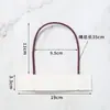 En stock al por mayor bolsa de papel asa de cuerda de mano cuerda de cuerda de papel kraft bolsa de mano bolsa de papel color cuerda de kraft cuerda de papel fabricantes