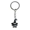 Lindo llavero colgante de bruja material de PVC pegamento suave accesorios para parejas colgante pequeño regalo pequeño comercio electrónico transfronterizo