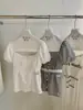 Camisa de Verano Estilo Nuevo Estilo Retro Francés Patrón Adelgazante Reductor de Cintura Cuadrado Mangas Abullonadas para Mujer W10322