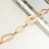 Amazon Diseño Creativo Cadena Ajustable para Mujer con Forma Única de Metal Cadena Gruesa para la Cintura Moda Simple Accesorio para el Trabajo