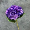 Hortênsia artificial altamente realista, haste única, impressa em 3D com 216 pétalas de hortênsia, para decorações de casamento, móveis macios e buquês de decoração para casa