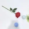 Rosa Búlgara Flores Artificiales Hechos a Mano Flores Artificiales Decoración de Sala de Casa de Alta Gama Ramo Decoración de Dormitorio Sala de Estar