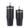 Vaso para Coche de Gran Capacidad 20Oz30Oz Vaso para Hielo Vaso con Pajita Vaso Termo Vaso de Agua Aislado de Acero Inoxidable