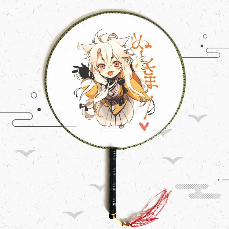 古风团扇效果图-刀剑乱舞4