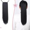 Nueva Peluca de Cola de Caballo Larga y Alta con Pinza Cantidad de Cabello para Mujer Peluca de Estudiante Invisible Cola de Caballo Peluca Natural Lacia Cola de Caballo