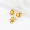 Gato da Sorte Garra Dourada Antiga Preserva-Cor para Atrair Fortuna e Bênção de Vagem de Lótus Pulseira DIY Pulseira Pingente Pequeno Lote D149